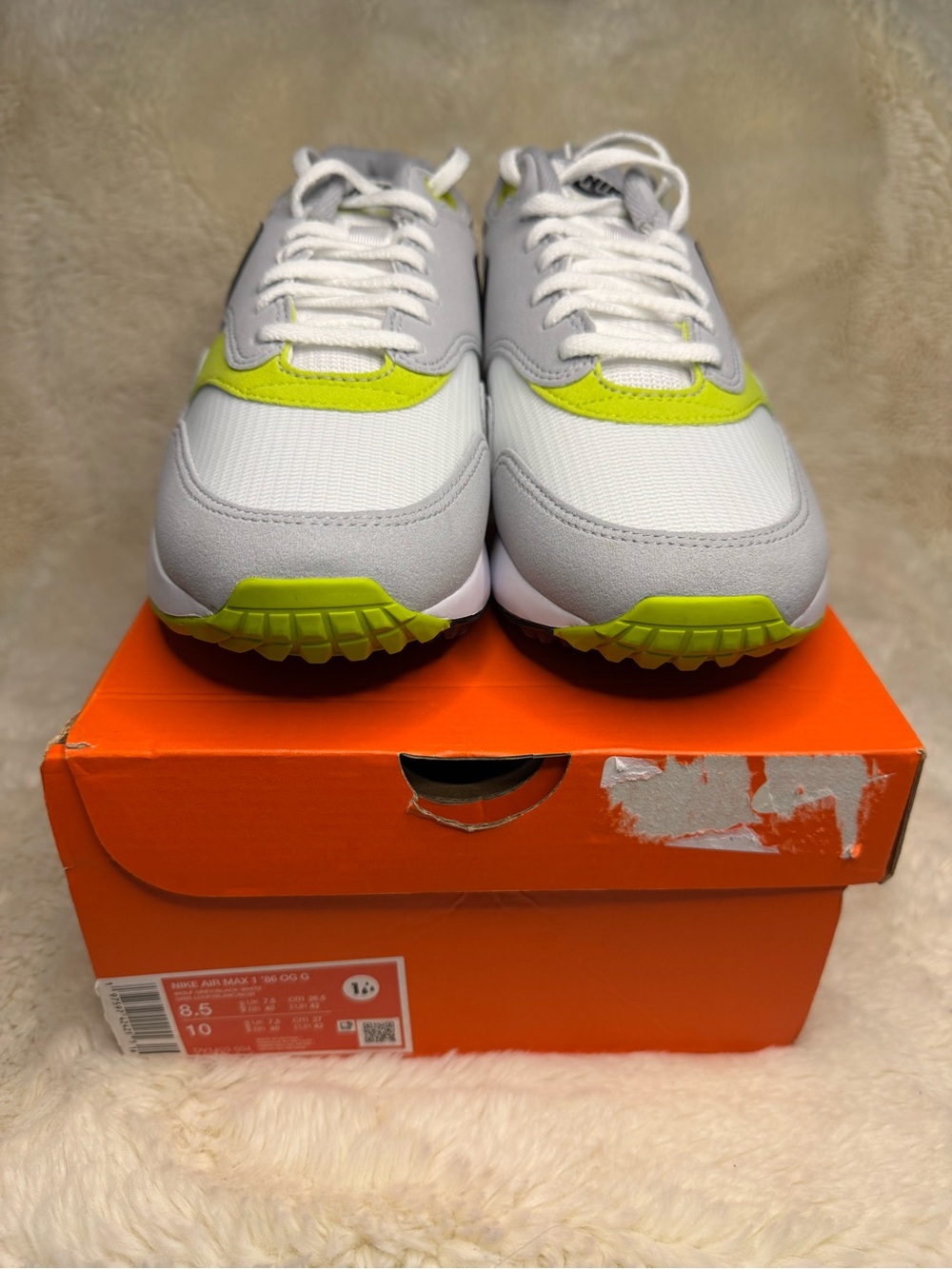 New in Box ⛳️ Men’s Nike Air Max 1 ‘86 OG G - Picture 4 of 6